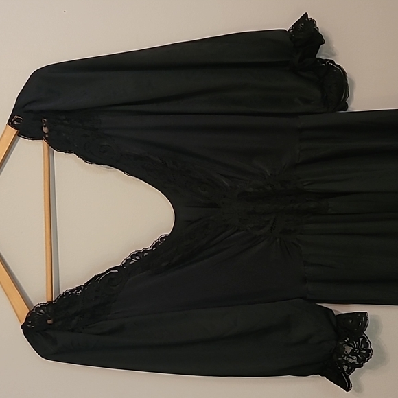 Olga Other - Vintage Olga Women's Lace Nightgown Lingerie Black Size 2XL